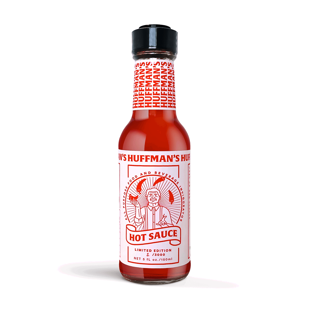 Huffman’s Original Chilli Pepper Not Too Hot Sauce image 0